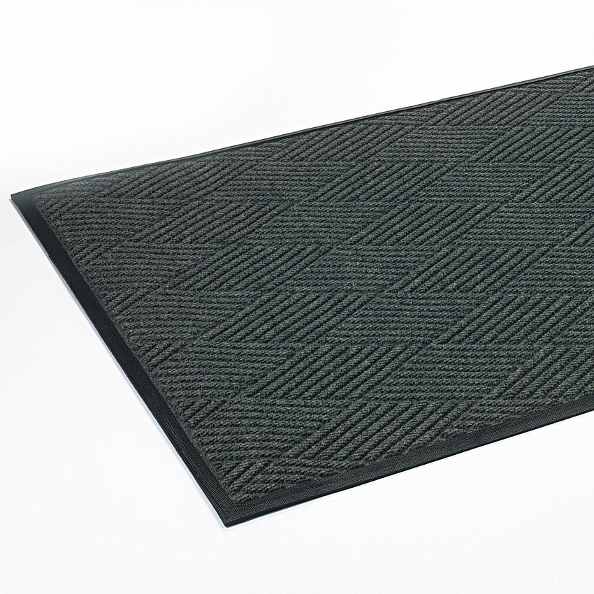 Crown Super-Soaker Diamond Mat, Polypropylene, 46 x 72, Slate (S1R046ST)