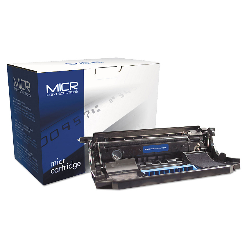 Compatible MICR Print Solutions Compatible 50F0Z00 MICR Drum Unit, 45,000 Page-Yield, Black (310MDR)