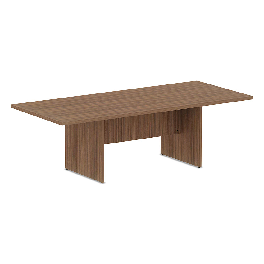 Alera Valencia Series Conference Table, Rect, 94.5 x 41.38 x 29.5, Modern Walnut (ALEVA719642WA)