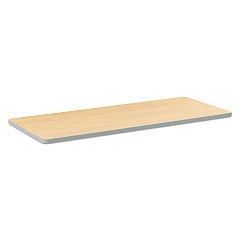 HON Build Rectangle Shape Table Top, 60w x 24d, Natural Maple (TR2460ENDK)