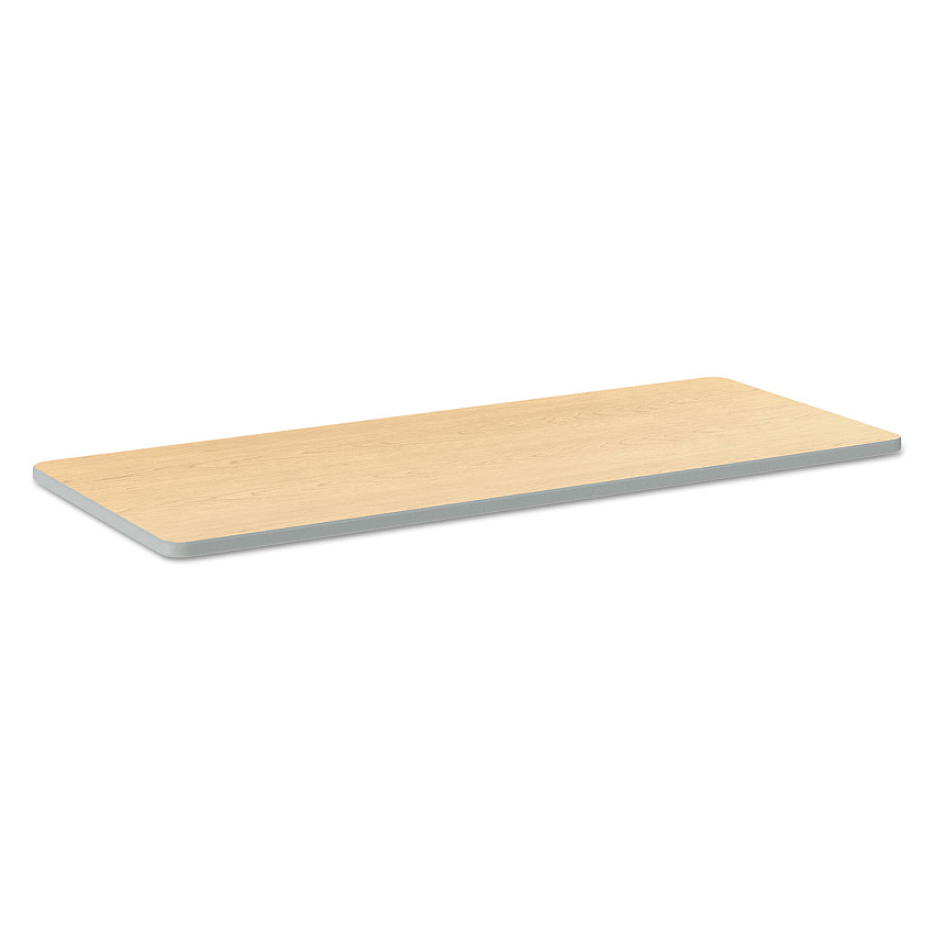 HON Build Rectangle Shape Table Top, 60w x 24d, Natural Maple (TR2460ENDK)