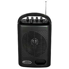 AmpliVox Power Pod PA, 50W, Black (SW245B)