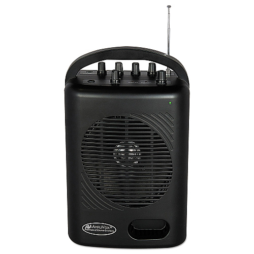 AmpliVox Power Pod PA, 50W, Black (SW245B)