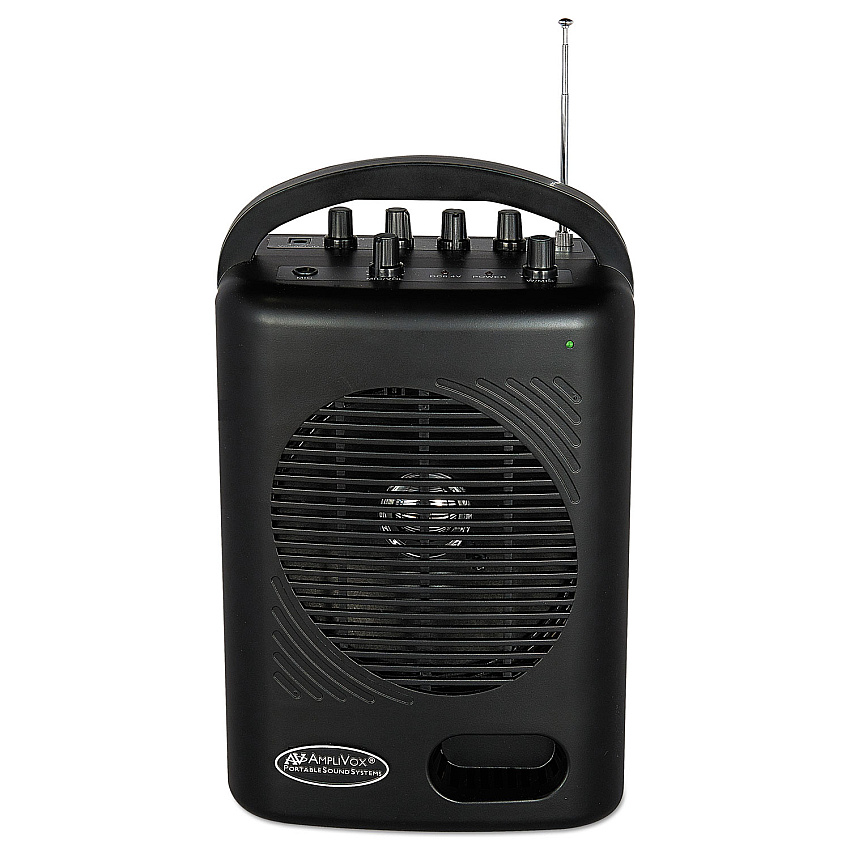 AmpliVox Power Pod PA, 50W, Black (SW245B)