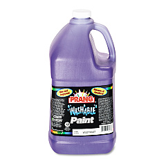 Prang Washable Paint, Violet, 1 gal Bottle (10606)