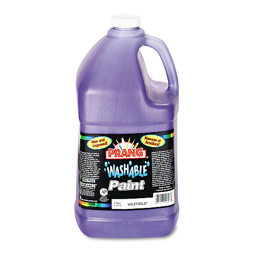 Prang Washable Paint, Violet, 1 gal Bottle (10606)