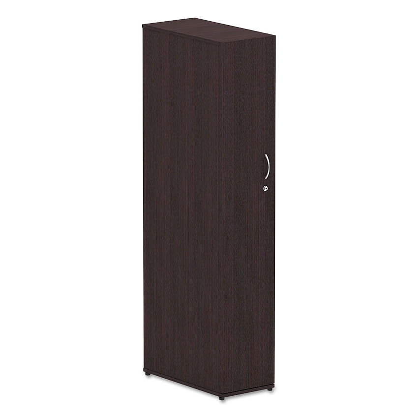 Alera Valencia Series Wardrobe, 11 7/8w x 22 7/8d x 65h, Espresso (ALEVA621224ES)