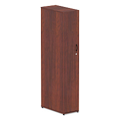 Alera Valencia Series Wardrobe, 11 7/8w x 23 7/8d x 65h, Medium Cherry (ALEVA621224MC)