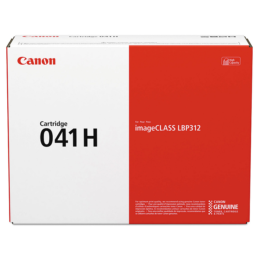Canon 041H Black Toner Cartridge