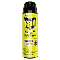 Raid Multi Insect Killer, 15 oz Aerosol Can, 12/Carton (300819)