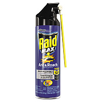 Raid Ant/Roach Killer, 14.5 oz, Aerosol Spray Can, Unscented, 6/Carton (655571)