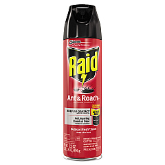 Raid Ant and Roach Killer, 17.5 oz Aerosol Spray, Outdoor Fresh, 12/Carton (351104)