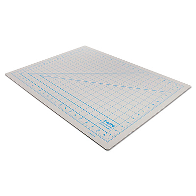 X-ACTO Self-Healing Cutting Mat, Nonslip Bottom, 1" Grid, 18 x 24, Gray (X7762)