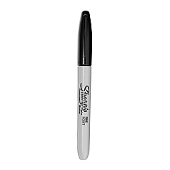 Sharpie Fine Tip Permanent Marker, Fine Bullet Tip, Black (30001EA)