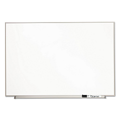 Quartet Matrix Magnetic Boards, Painted Steel, 48 x 31, White, Aluminum Frame (M4831)