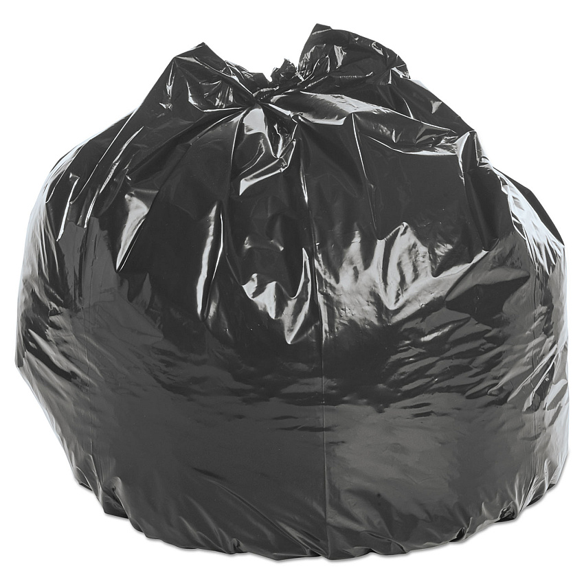 AbilityOne 8105015346819, SKILCRAFT Insect Repellent Trash Bags, 45 gal, 2 mil, 40 x 45, Black, 65/Box