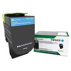 Lexmark 71B1HC0 Cyan Toner Cartridge