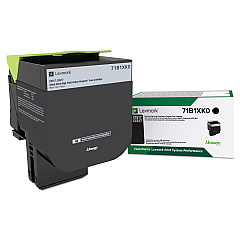 Lexmark 71B1XK0 Black Toner Cartridge