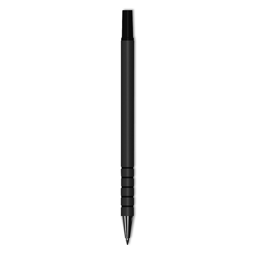 Universal Replacement Ballpoint Counter Pen, Medium 1 mm, Black Ink, Black, 6/Pack (UNV15626)