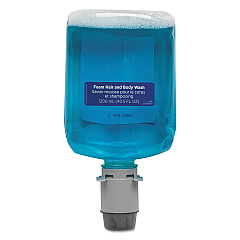 Pacific Blue Ultra Foam Soap Manual Dispenser Refill, Hair And Body Wash, Unscented, 1,200 Ml Bottle, 4/carton