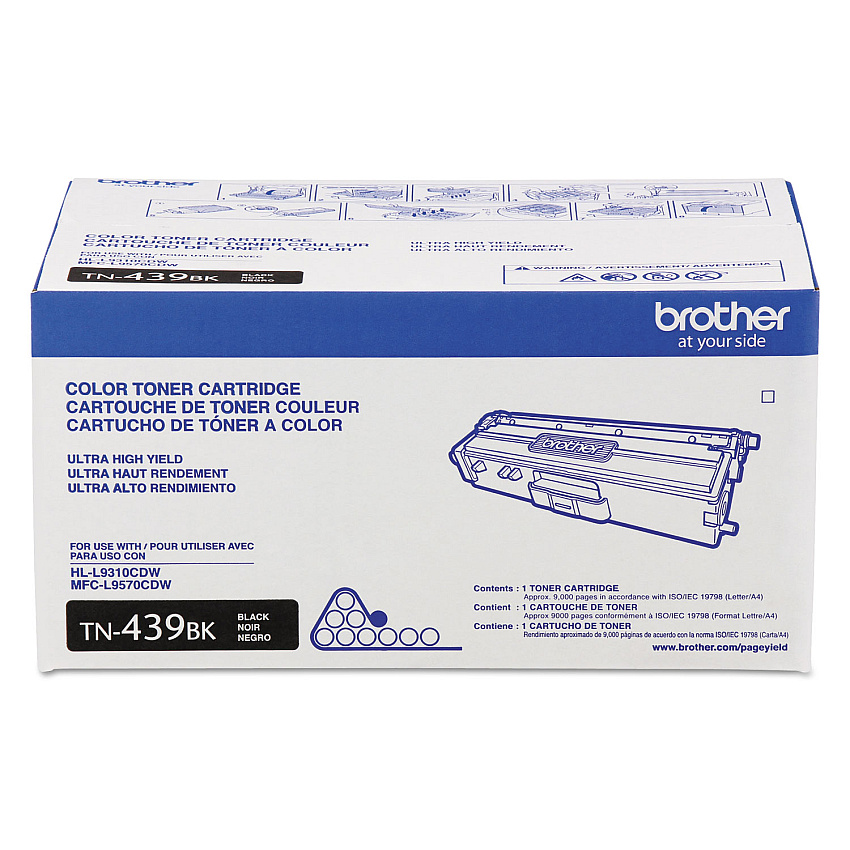 Brother TN439BK Black Toner Cartridge