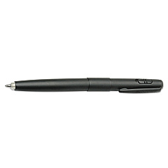 AbilityOne 7520016611669 SKILCRAFT Luminator Ballpoint Pen/Flashlight, Red LED, Retractable, Medium 1 mm, Black Ink, Black Barrel