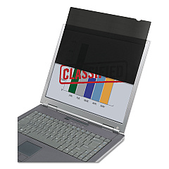 AbilityOne 7045015708897, Shield Privacy Filter, Desktop/Notebook LCD Monitor, Wide, 24"