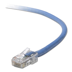 Belkin CAT5e Patch Cables, RJ45, 2 m, Blue (A3L791BT02BL)