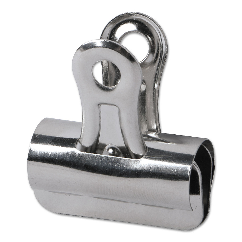 Universal Bulldog Clips, Small, Nickel-Plated, 36/Pack (UNV31263)