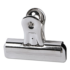 Universal Bulldog Clips, Medium, Nickel-Plated,36/Pack (UNV31264)