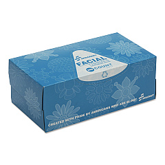 AbilityOne 8540002818360, SKILCRAFT, Facial Tissue, 2-Ply, White, 200 Sheets/Dispenser, 6 Dispensers/Pack