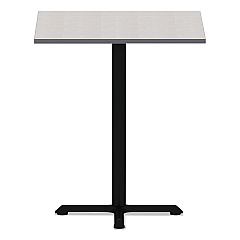 Alera Reversible Laminate Table Top, Square, 35.38w x 35.38d, White/Gray (ALETTSQ36WG)