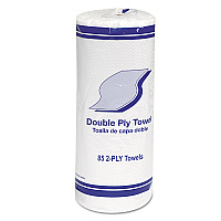 GEN Kitchen Roll Towels, 2-Ply, 11 x 7.8, White, 85/Roll, 30 Rolls/Carton (GEN1797)