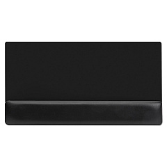 Kelly Computer Supply Soft Backed Keyboard Wrist Rest, 19 x 10, Black (02306)