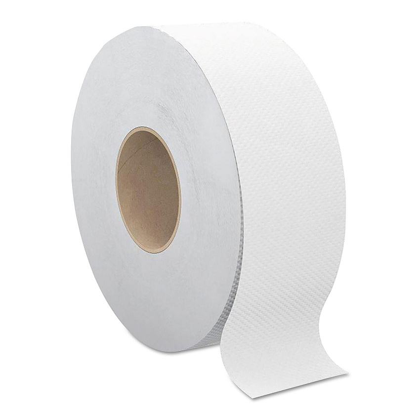 Cascades PRO Select Jumbo Bath Tissue, Septic Safe, 2-Ply, White, 3.3" x 1,000 ft, 12 Rolls/Carton (B140)