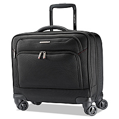Samsonite Xenon 3 Spinner Mobile Office, Fits Devices Up to 15.6", Ballistic Polyester, 13.25 x 7.25 x 16.25, Black (894381041)