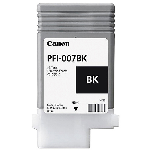 Canon PFI-007BK Black Ink Tank (2143C001)
