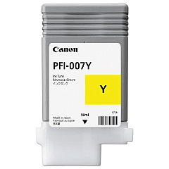Canon PFI-007Y Yellow Ink Tank (2146C001)