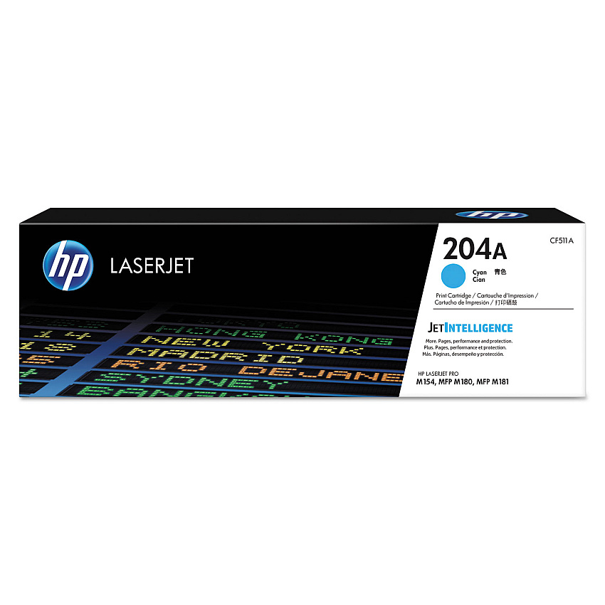 HP CF511A 204A Cyan Toner Cartridge