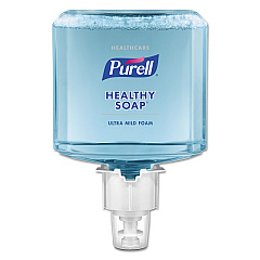Healthcare Healthy Soap Ultramild Foam Refill, For Es4 Dispensers, Clean And Fresh Scent, 1,200 Ml, 2/carton