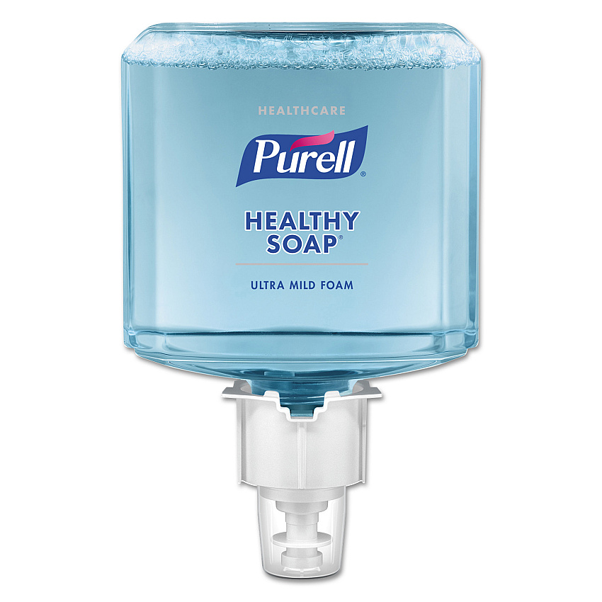 Healthcare Healthy Soap Ultramild Foam Refill, For Es4 Dispensers, Clean And Fresh Scent, 1,200 Ml, 2/carton