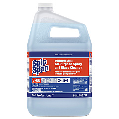 Spic and Span Disinfecting All-Purpose Spray and Glass Cleaner, Fresh Scent, 1 gal Bottle (58773EA)