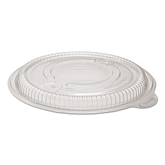 Anchor Packaging MicroRaves Incredi-Bowl Lid, For 18, 24, 32, 48 oz Incredi-Bowls, 8.5" Diameter x 0.63"h, Clear, 150/Carton (4338505)