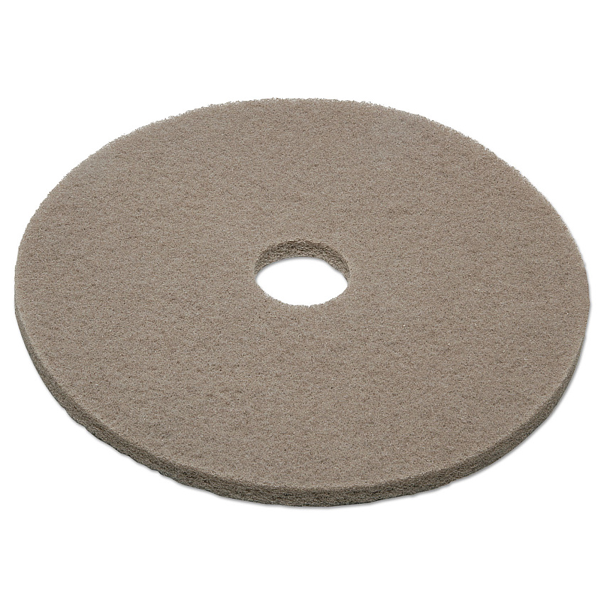 AbilityOne 7910008209898 SKILCRAFT Floor Pads, 20" Diameter, Tan, 5/Box
