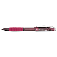 Pentel Twist-Erase GT Pencils, 0.5 mm, HB (#2.5), Black Lead, Red Barrel (QE205B)