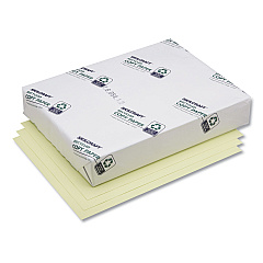 AbilityOne 7530010775387 SKILCRAFT Bond Paper, 92 Bright, 20 lb Bond Weight, 8.5 x 11, Yellow, 500 Sheets/Ream, 10 Reams/Carton