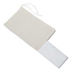 AbilityOne 8105002711511 SKILCRAFT Mailing Bag, Cotton, 6 x 9, Natural