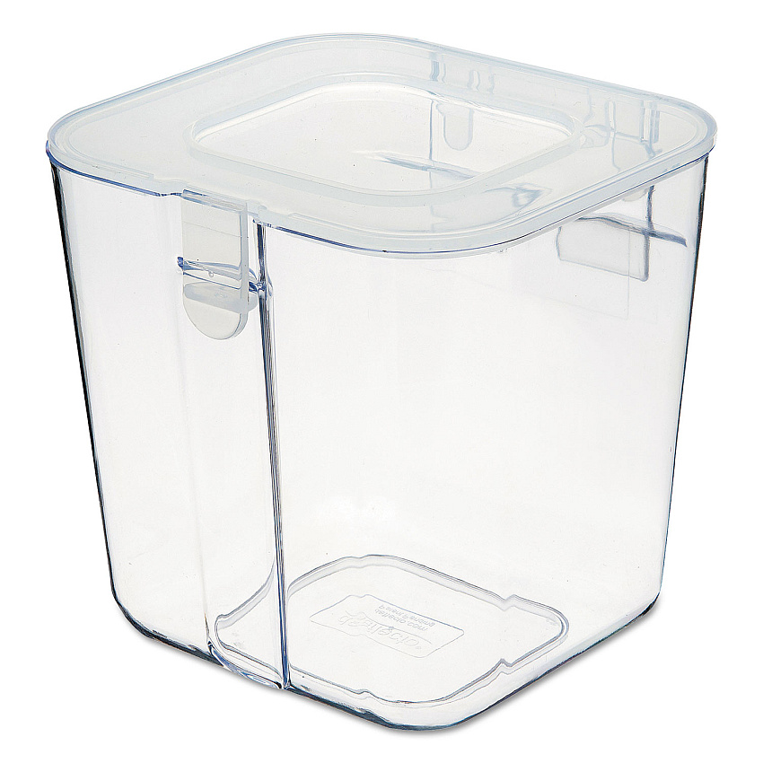 deflecto Stackable Caddy Organizer, Small, Plastic, 4.33 x 4 x 4.38, White (29101CR)
