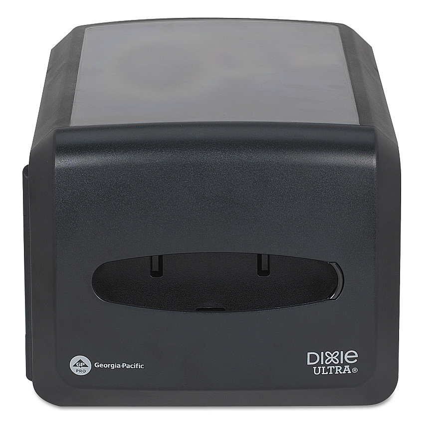 Dixie Countertop Napkin Dispenser, 13.25" x 7.18", Black (54510A)