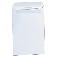 Universal Self-Stick Open-End Catalog Envelope, #1, Square Flap, Self-Adhesive Closure, 6 x 9, White, 100/Box (UNV42100)